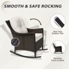EAGLE PEAK Coastal Vista 3 Piece Patio Bistro Set with Side Table, Includes 2 Patio Chairs for Patio, Porch, Garden, Poolside - 4 of 4