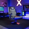 X Rocker Covert 2.1 Gaming Chair with Wireless Audio Pedestal Black - 2 of 4