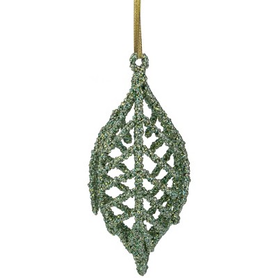 Northlight 4ct Green Velvet Glass Christmas Ball Ornaments With Gold  Snowflakes 3 (80mm) : Target