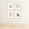 Big Dot of Happiness Boho Botanical - Unframed Greenery Linen Paper Wall Art - Set of 4 - Artisms - 8 x 10 inches - image 3 of 4