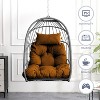 Rattan Egg Swing Chair for Indoor & Outdoor - 2 of 4