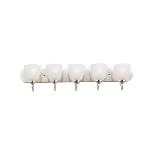 Maxim Lighting Axis 5 - Light Vanity in  Satin Nickel - 1 of 4