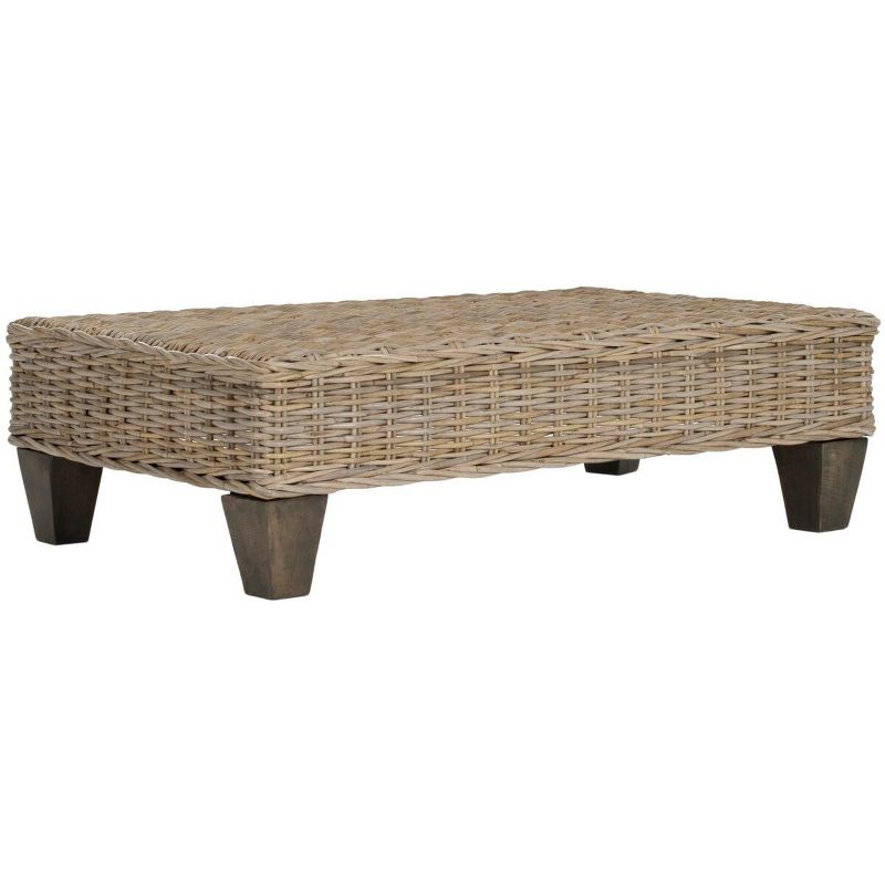 Leary Coffee Table - Natural Unfinished - Safavieh, 3 of 5