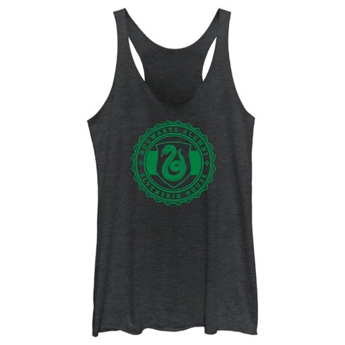 Women's Harry Potter Hogwarts Alumni Slytherin House Racerback Tank Top ...