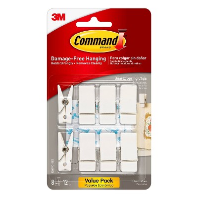 Command Quartz Spring Clips : Target