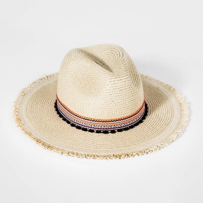 girls cream hat