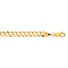 Mens 14k Gold 4.7mm Miami Cuban Curb Chain Bracelet - 2 of 3