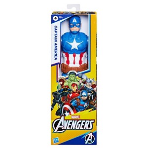 Marvel Avengers Titan Hero Series Captain America 12" Action Figure - 1 of 4