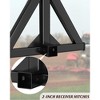 Tractor tripod frame 3 Point 2" Trailer Hitch Receiver Heavy-Duty for Category 1 Tractors Compatible - 3 of 4