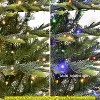 Puleo 6.5' Pre-Lit Artificial Aspen Fir Tree with Dual-Color LED Lights - 4 of 4