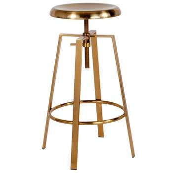 Emma and Oliver Industrial Style Barstool with Swivel Lift Seat