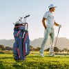 Tangkula 9.5" Golf Cart Bag w/14 Full-Length Divider Rain Hood Cooler Bag 8 Pockets - 2 of 4