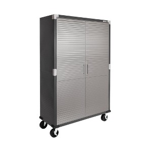 Seville Classics UltraHD Rolling Storage Cabinet, 48"  x 18" x 72" - 1 of 4