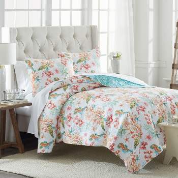 C&F Home Chandler Cove Cotton Quilt Set  - Reversible and Machine Washable