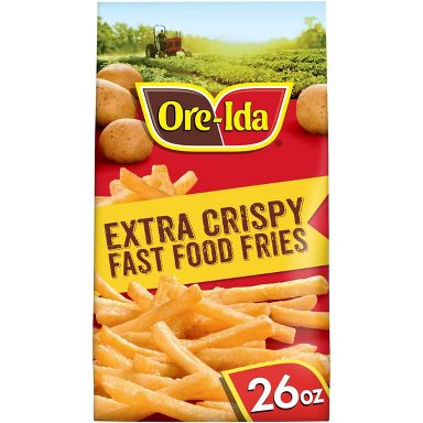 Ore-Ida Gluten Free Frozen Extra Crispy Fast Food Fries - 26oz