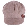 David & Young Women's Brushed Knit Jersey Cabbie Hat - 4 of 4
