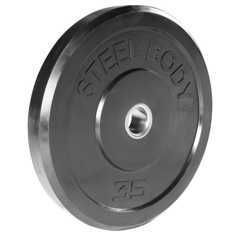Steelbody Olympic Rubber Plate - 35lbs, 1 of 4