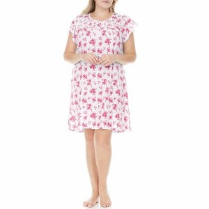 Ezi Women's Cotton-Rich Short Sleeve Darling Nightgown - 1 of 1