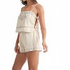 Women's Belrose Embroidered Crop Top And Shorts Set - MABLE - 2 of 4