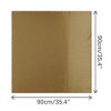 INSPIRE CHIC Women's Solid Color Satin Large Square Scarf Neckerchief Bandanas 35"x35" - 3 of 4