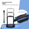KTMBDW Luggage Sets PC+ABS Durable Suitcase Double Wheels TSA Lock - 2 of 4