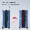 3-Pieces(20inch 24inch 28inch) Hardside Luggage Sets Expandable Luggages Spinner Suitcase With TSA Lock Lightweight Carry On Luggage - 3 of 4