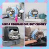 Attatoy Chonky Cat Weighted Plush; Fat Cat Stuffed Plush Animal Toy - 4 of 4