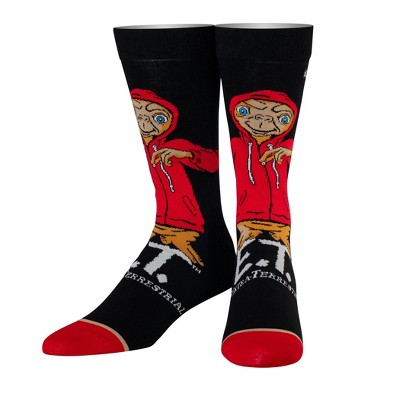 ODD SOX, Movies, E.T Extra-Terrestrial, Novelty Crew Socks, Fun Cool 80s