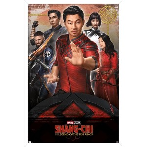 Trends International Marvel Shang-Chi and the Legend of the Ten Rings - Group Framed Wall Poster Prints - 1 of 4