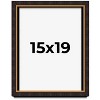 PosterPalooza | Modern Shadow Box 1" Depth Brown Picture Frame - UV Acrylic, Backing, Hanging Hardware - 2 of 4