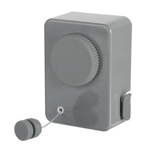 Unique Bargains Retractable Wall-Mounted Non-Sagging Outdoor Indoor Clotheslines - 1 of 4