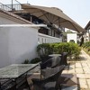 Tangkula 8ft Wall Mounted Cantilever Umbrella Patio Adjustable Tilting Sunshade Umbrella - 2 of 4