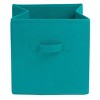 6 Pack Collapsible Cube Fabric Storage Bins (10.5" x 10.5") - 4 of 4