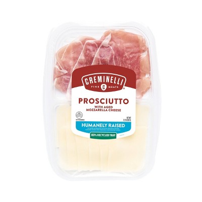 Creminelli Sliced Prosciutto & Mozzarella - 2.2oz : Target