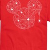 Men's - Disney - Mickey Spider Web Design Short Sleeve Graphic T-Shirt - 2 of 4