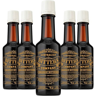 Australian Bitters Company Grapefruit Bitters 5 Pack: Elevate Your Cocktails with 4oz Bottles Perfect for Classic Mixed Drinks