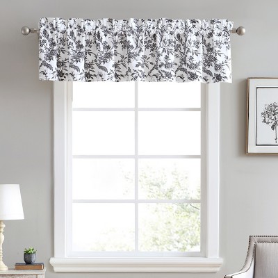 Laura Ashley Amberley Valance - 86" X 15" - Black