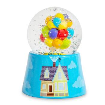 Silver Buffalo Disney Pixar UP House Light-Up Mini Snow Globe | 3 Inches Tall