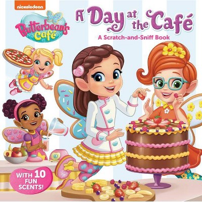 A Day at the Cafe: A Scratch-And-Sniff Book (Butterbean's Cafe) - by  Kristen L Depken (Hardcover)