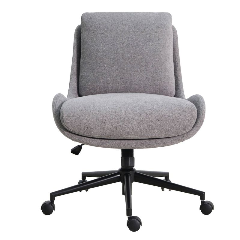 Modern Armless Office Chair - WOVENBYRD, 4 of 9