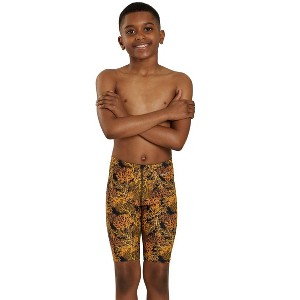 Sporti Sporti Coral Reef Jammer Swimsuit (22-40) Gold 26 - 1 of 4