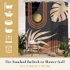 LunaLulinlk Shower Curtain with Hooks – Heavy-Duty Mold/Mildew-Resistant - 2 of 4