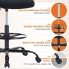 NicBex Adjustable Height Home Office Mesh Chairs with Fixed Armrest and Wheels for Work Study - 4 of 4