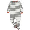 Onesies Brand Baby Boys' Long Sleeve Sleep 'N Plays - 4-Pack - 2 of 4