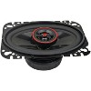 Cerwin-Vega® Mobile HED® Series 4-In. x 6-In. 275-Watt-Max 2-Way Coaxial Speakers, Black and Red, 2 Pack - 3 of 4