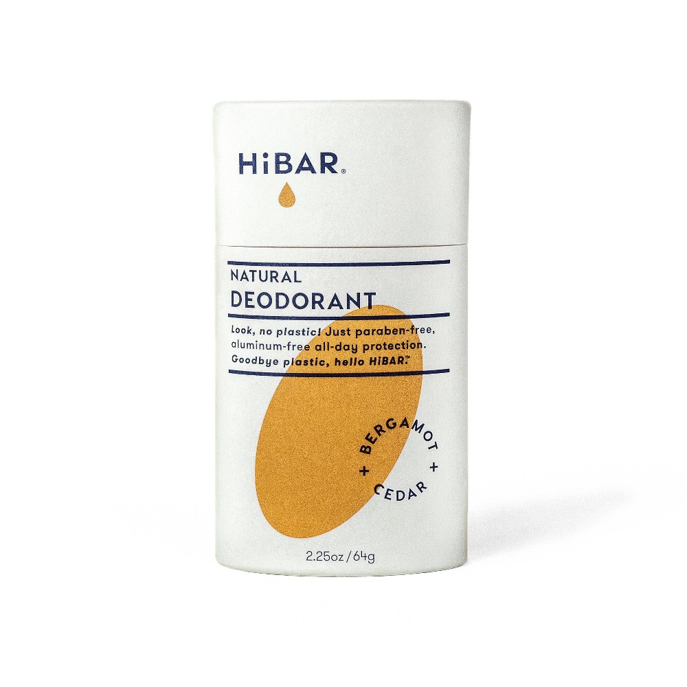 HiBAR Deodorant - Bergamot + Cedar - 2.25oz