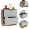 TIRAMISUBEST Nightstand - Multicolor Mobile File Cabinet - 4 of 4
