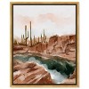 Art Remedy Hot Springs in June Landscape Wall Art Framed - 4 of 4