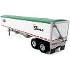 Covered Grain Trailer White with Green Tarp "SunGlo - Cargill" 1/87 (HO) Scale Plastic Model Car by HO Logistics - 3 of 4