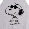 Men's - Peanuts - Cool Joe Keep On Smiling Graphic Tank Top - 2 of 3